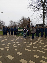 В станице Егорлыкской открыли бюст Александра I