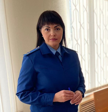 Помощник прокурора Советского района Алла ДУДНИК