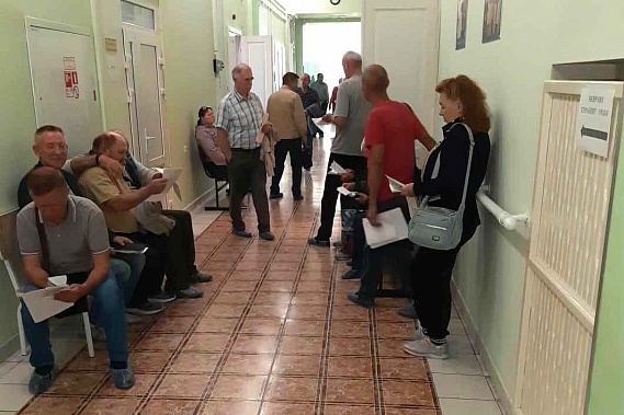 В Ростовском госпитале провели медосмотр ветеранов боевых действий