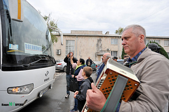 ﻿﻿Первые мобилизованные направились из Батайска к местам службы