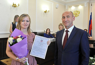 Наградили работников текстильной и легкой промышленности