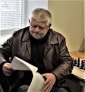На снимке: победитель ростовского рапида мастер ФИДЕ из Морозовска Александр Воробьев.