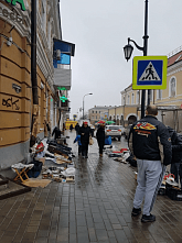 В Ростове в очередной раз разогнали «блошиный рынок»