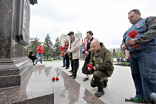 Знамя Победы развернули в Ростове