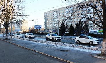 "Ростовский водоканал" сегодня счистил наледи на 4 улицах города
