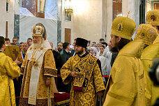 19 10 2025 Патриарх Кирилл освятил главный Храм Южного военного округа