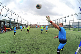 В Ростове на футбольном поле встретились сотрудники ведомственной охраны Минтранса России
