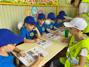 18 06 2024 Юные ростовчане поучаствовали в командном конкурсе «Волшебное колесо»