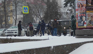 Зима в Ростове