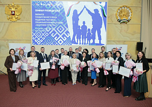 Татьяна Карасева награждена серебряным знаком «За подвижничество»