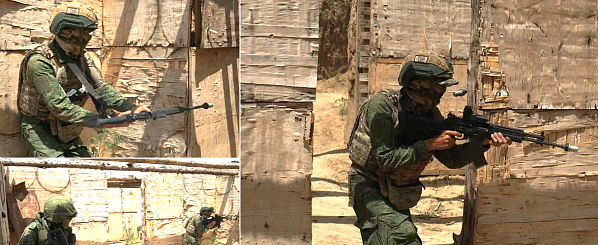   «Первоконтрактники» провели штурм командного пункта