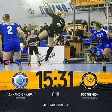 ГК «Ростов-Дон» разгромил волгоградский «Динамо-Синара»