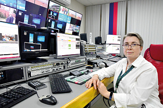 Елена Махова, инженер центральной аппаратной.