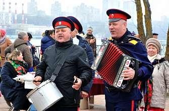 В Ростове отпраздновали Масленицу