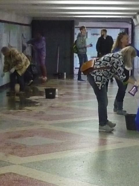 Общественники готовят мозаику к фотосессии