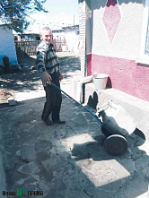 Водопровод выпросили у... президента