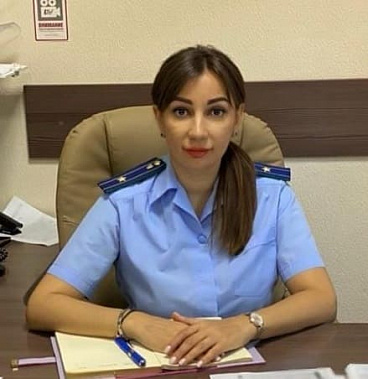 Заместитель прокурора Железнодорожного района Ростова Анна СМОЛЕНСКАЯ