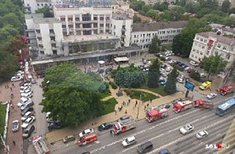 В центре Ростова была эвакуирована гостиница