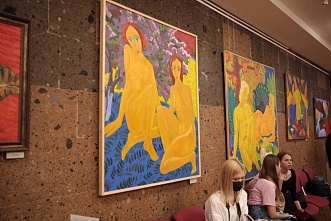 «Солнечный художник» в Публичной библиотеке