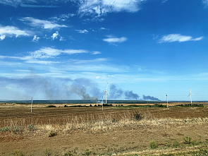 В Ростовской области продолжают гореть две топливных базы