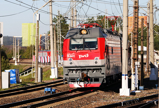 Электровоз из Новочеркасска - участник Международного железнодорожного салона