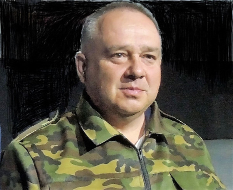 Инициатор акции командир казачьего студенческого отряда «Потомки героев» Олег Кулешов.