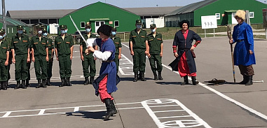 Прошли первые в Южном военном округе соревнования по казачьим видам спорта