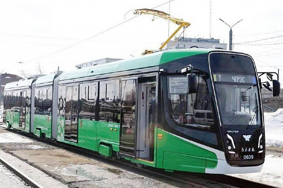 Трехсекционный трамвай производства Усть-Катавского вагоностроительного завода. Источник фото: пресс-служба УКВЗ.