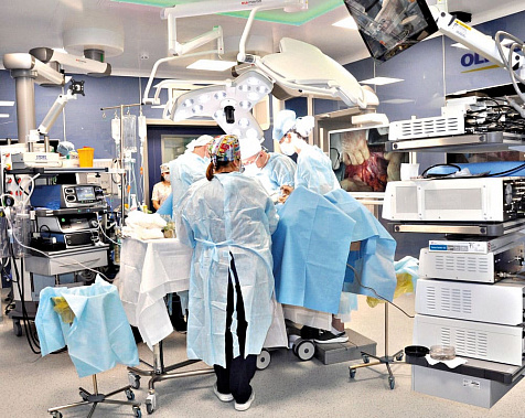 Операционный модуль включает две операционные и предоперационные.