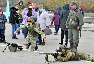 На «Самбекских высотах» прошла реконструкция боев