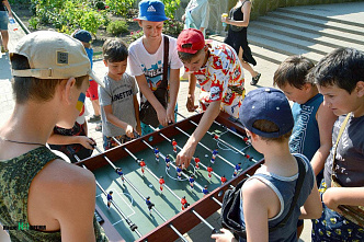 В ростовском парке «Дружба» прошел праздник в честь Дня семьи, любви и верности