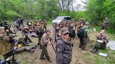 В Шолоховском районе завершился весенний этап 15-й межрегиональной Вахты Памяти «Еланский плацдарм»