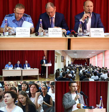   Ростов-на-Дону: власти провели в Пролетарском районе встречу с жителями МКД, пострадавшего в результате атаки БПЛА