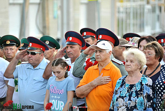 В Аксае открыли памятник «афганцам»