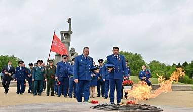 Сегодня сотрудники надзорного ведомства встретились на «Аллее Славы и Воинской доблести прокуроров»