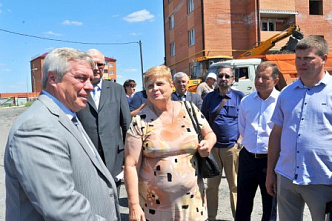 Василий Голубев побывал в Шахтах