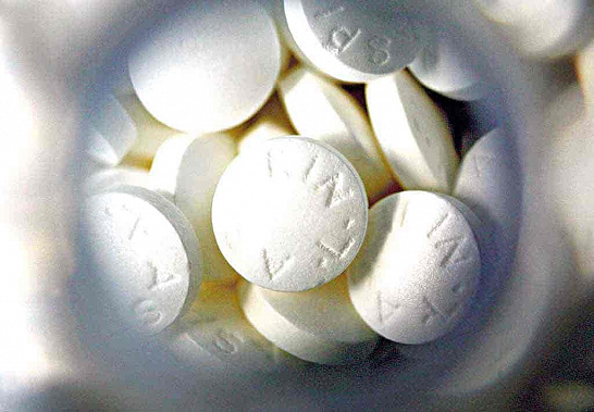 Риск осложнений при коронавирусе снижает аспирин