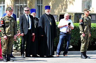  09.06 Отдельной инженерно-саперной бригаде ЮВО вручили орден Суворова