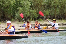 03 07 2025 Семьи с особенными детьми сплавились на байдарках по Дону