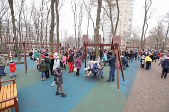 Успели до Нового года: в Ростове сдали парк «Осенний»