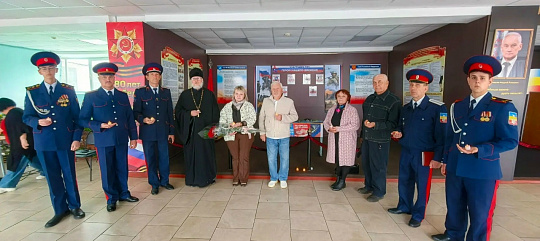 Морозовск: кадеты бережно хранят память о кавалере ордена Мужества Дмитрии Сорокине