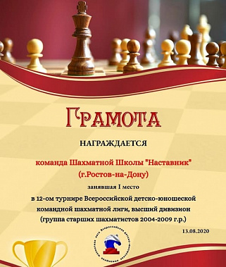Команды «Наше время-100» и «Наставник» снова выступят во всероссийской лиге
