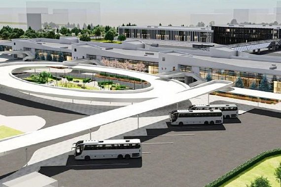Так будет выглядеть новый автовокзал южной столицы. Источник фото: правительство Ростовской области