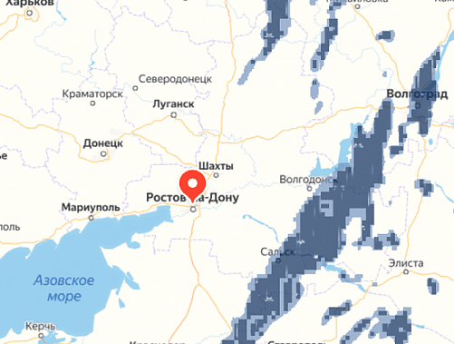 Грозы пройдут на востоке Ростовской области