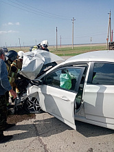 В Сальском районе устраняют последствия крупной аварии