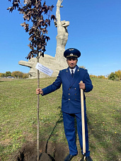 В Ростове заложили прокурорскую «Аллею Славы и воинской доблести»