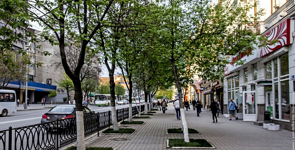 Сейчас на Большой Садовой улице. Источник фото: rostof.ru.