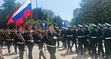 07 05 2025 Донские студенты посвятили 80-летию Победы парад и национальный рекорд