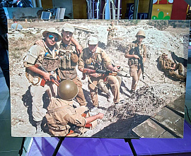 В молодежном центре #ДонМолодой открылась выставка «Афганская война 1979-1989 гг.»