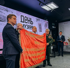 В Ростов-на-Дону вернулось знамя полка народного ополчения